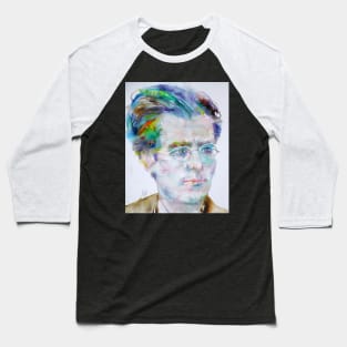 GUSTAV MAHLER watercolor portrait .2 Baseball T-Shirt